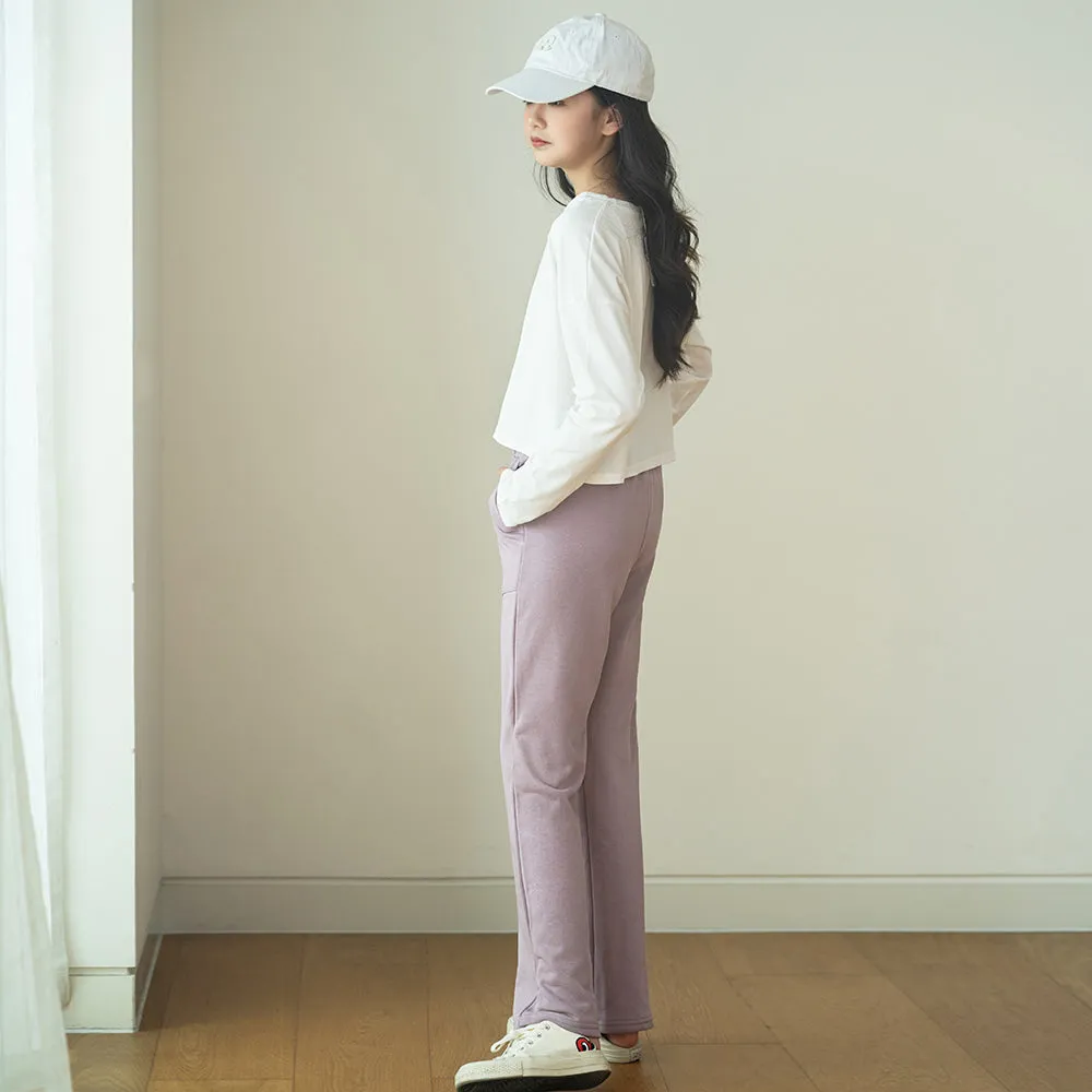 日系 休闲直筒裤 Belle Cotton Straight Joggers