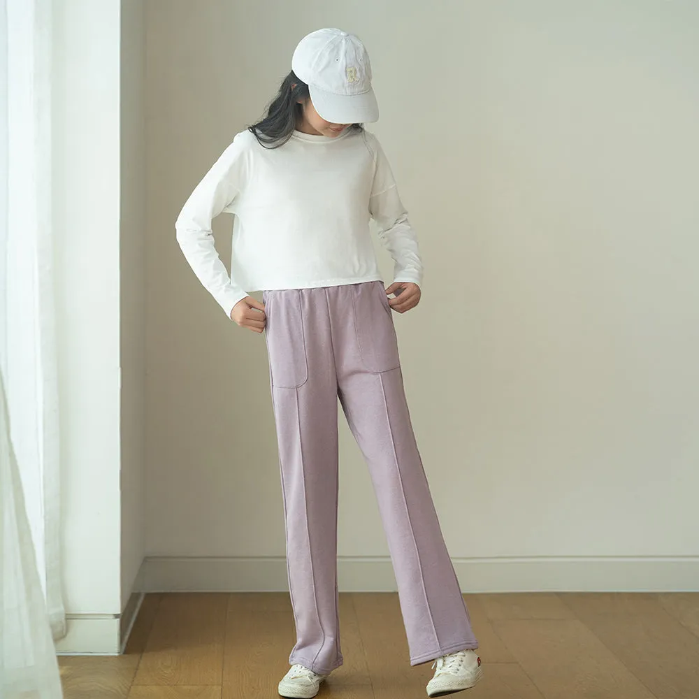 日系 休闲直筒裤 Belle Cotton Straight Joggers