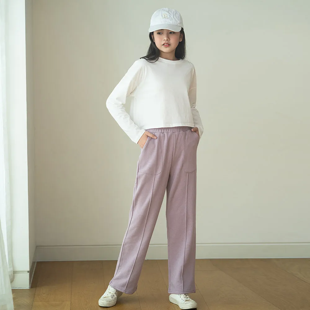 日系 休闲直筒裤 Belle Cotton Straight Joggers