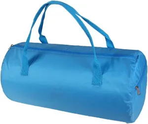 17L Foldable Duffle Bag, Blue, Lightweight, Water Resistant, Gym, Fitness, Sports, Outdoor, Camping, Travel, School, Shopping