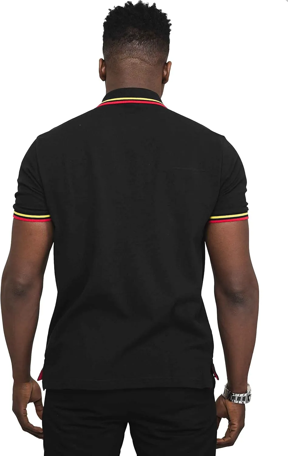 Ac/Dc Classic Voltage Band Logo Polo Shirt