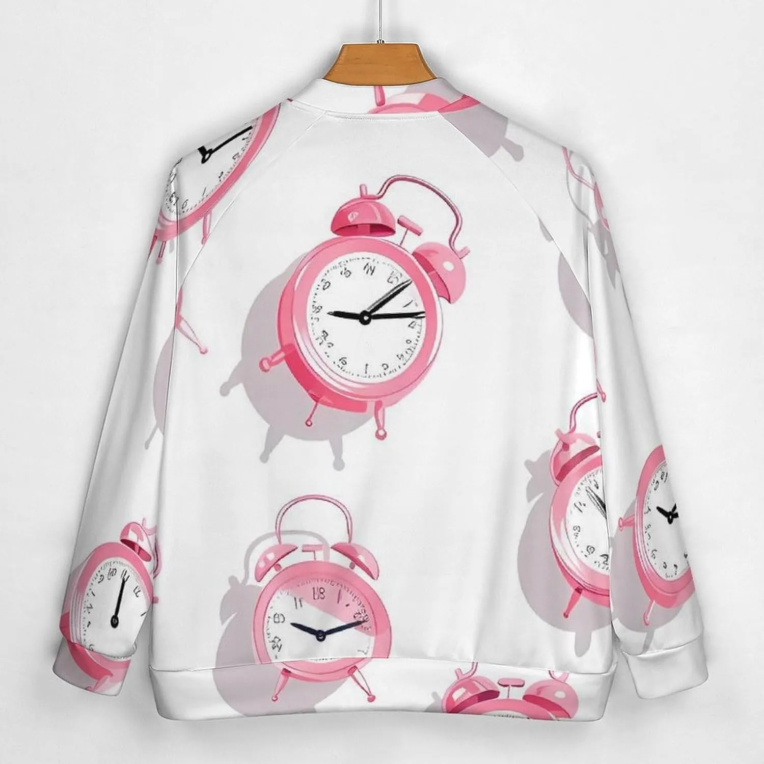 Alarm Cocks Lightweight Men's Baseball Jackets Relaxed Fit Varsity Bomber Jacket Windbreaker Coat