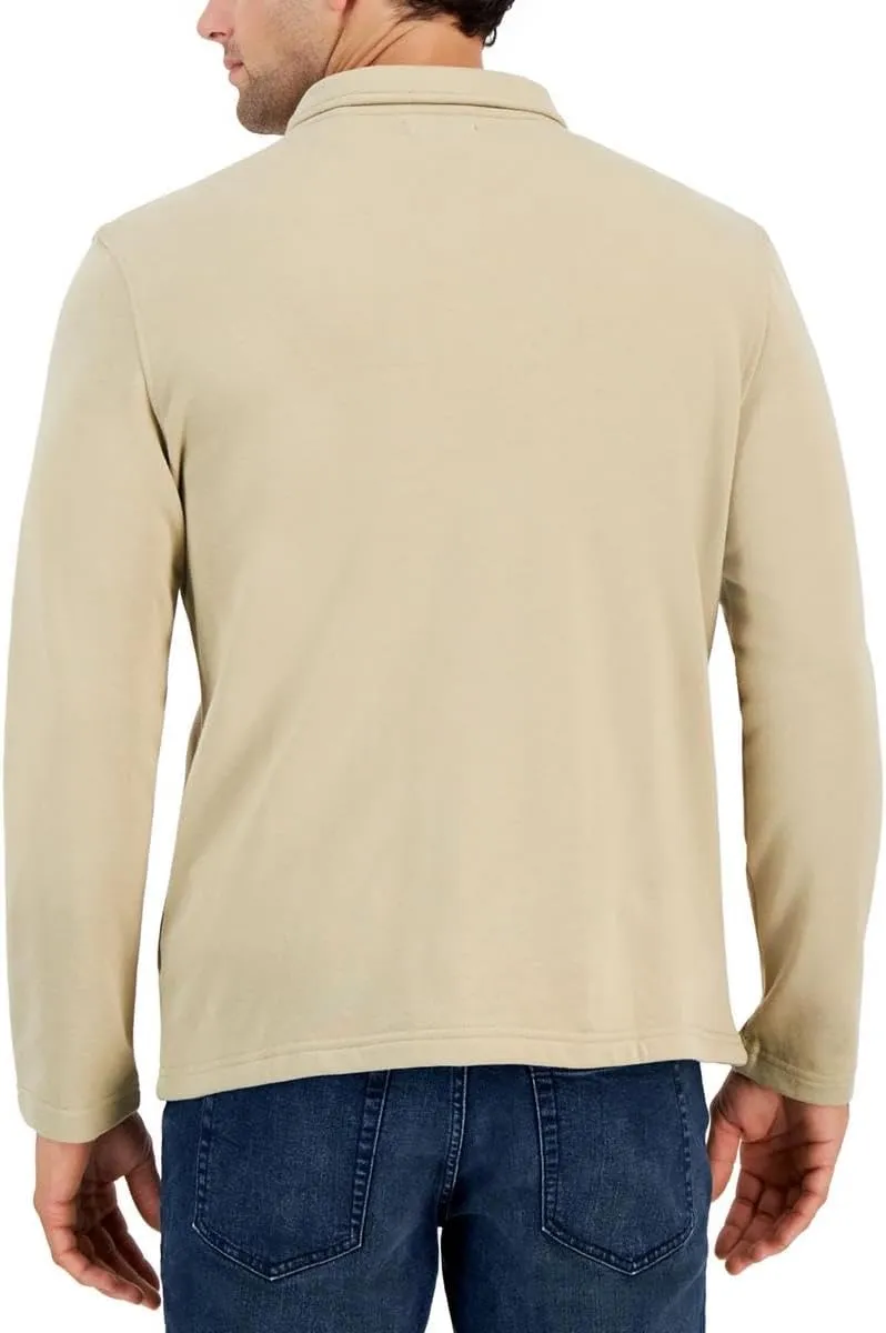 Alfani Mens Knitwear Zip Field Jacket