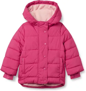 Amazon Essentials Girls and Toddlers' Heavyweight Hooded Puffer Jacket
