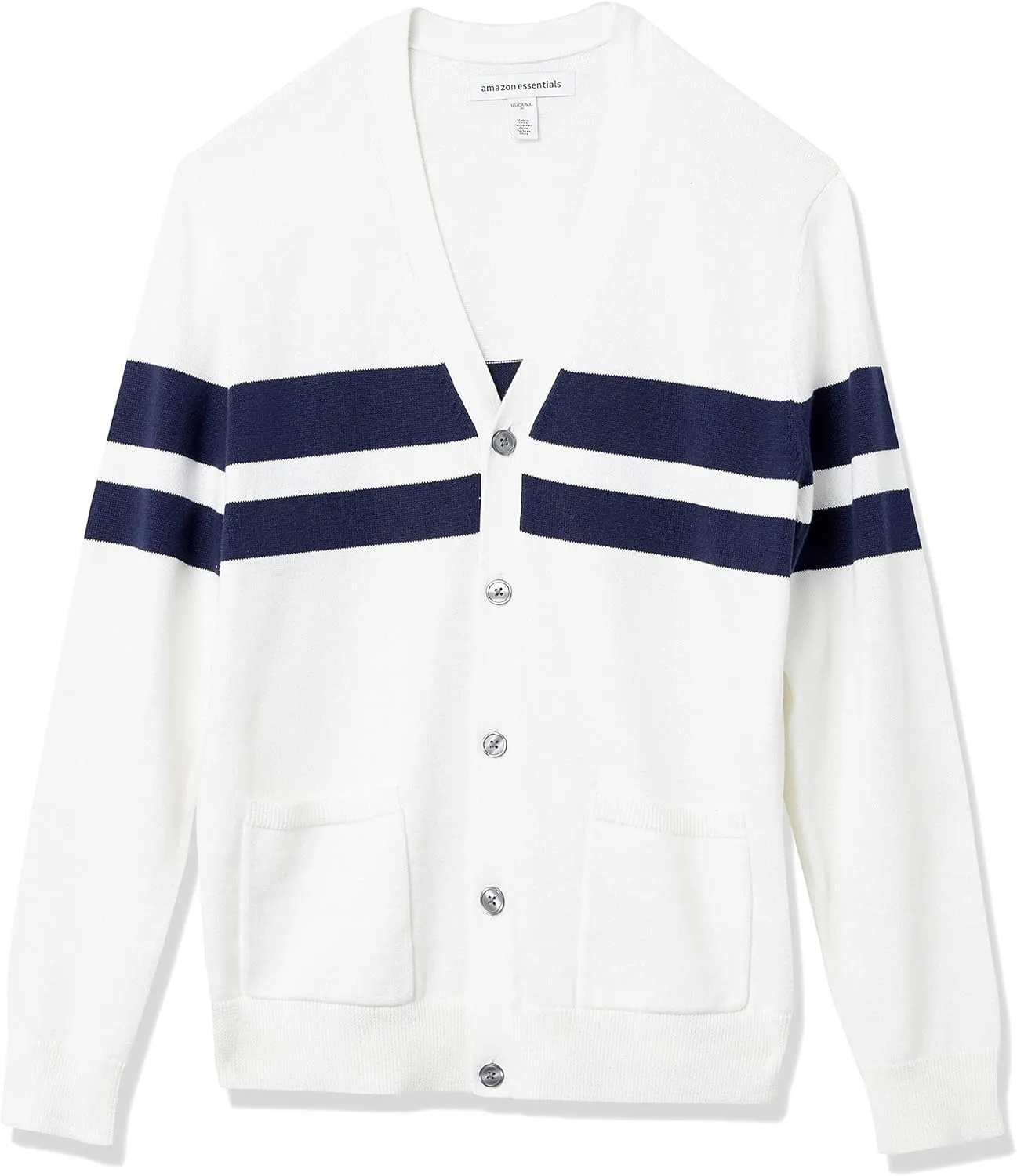 Amazon Essentials Men's Cotton Cardigan Sweater