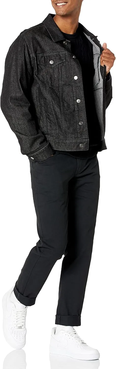 Amazon Essentials Men's Crewneck Cable Cotton Sweater