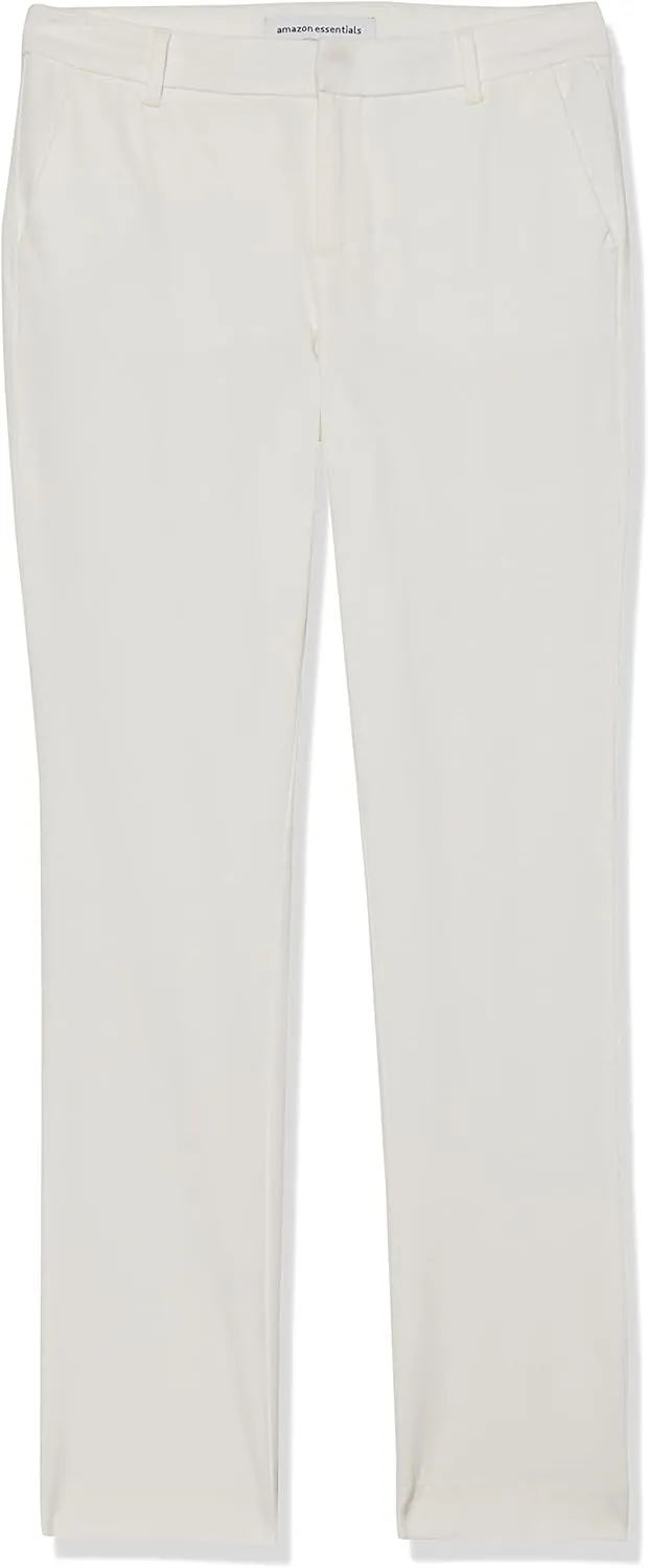 Amazon Essentials Women's Bi-Stretch Full Length Straight Leg Pant