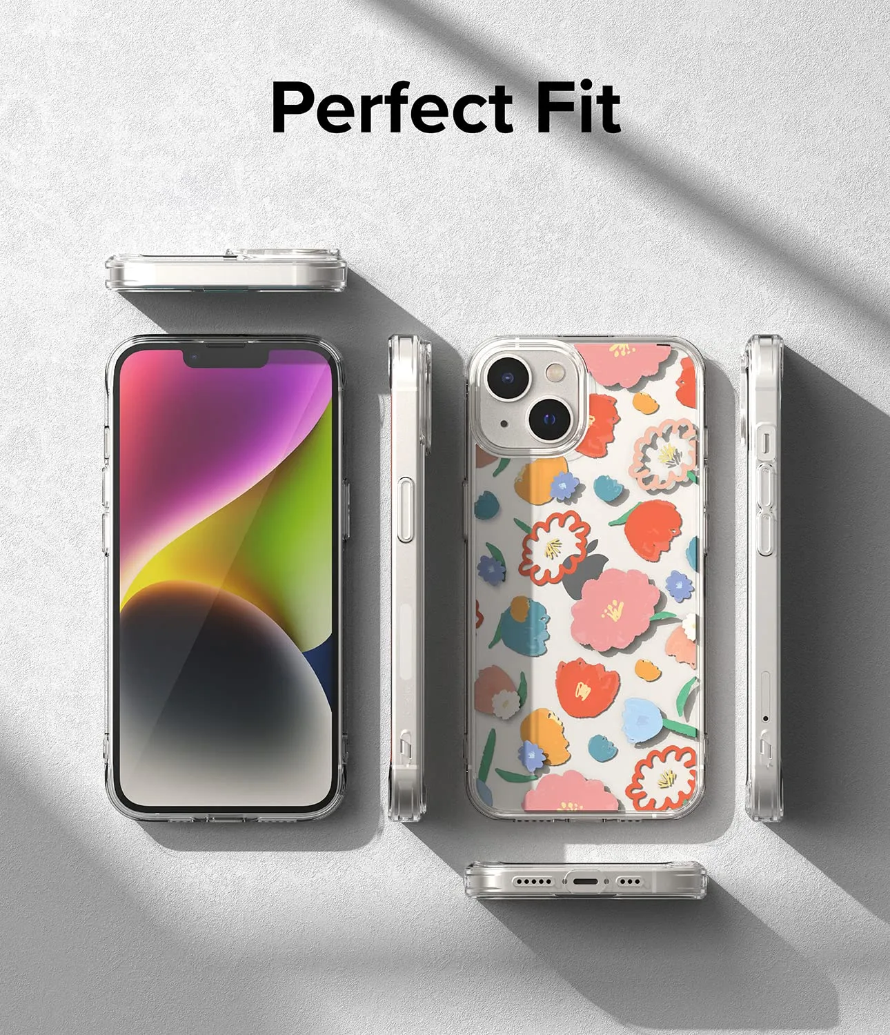 Apple iPhone 14 Plus Back Cover Case | Fusion Design  - Floral