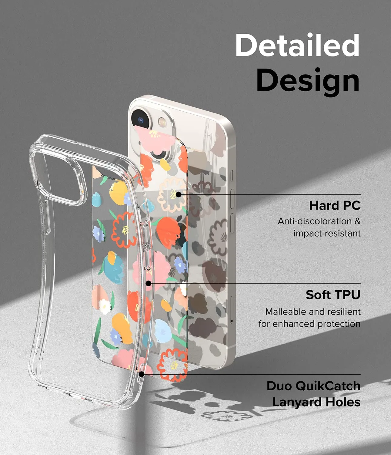Apple iPhone 14 Plus Back Cover Case | Fusion Design  - Floral