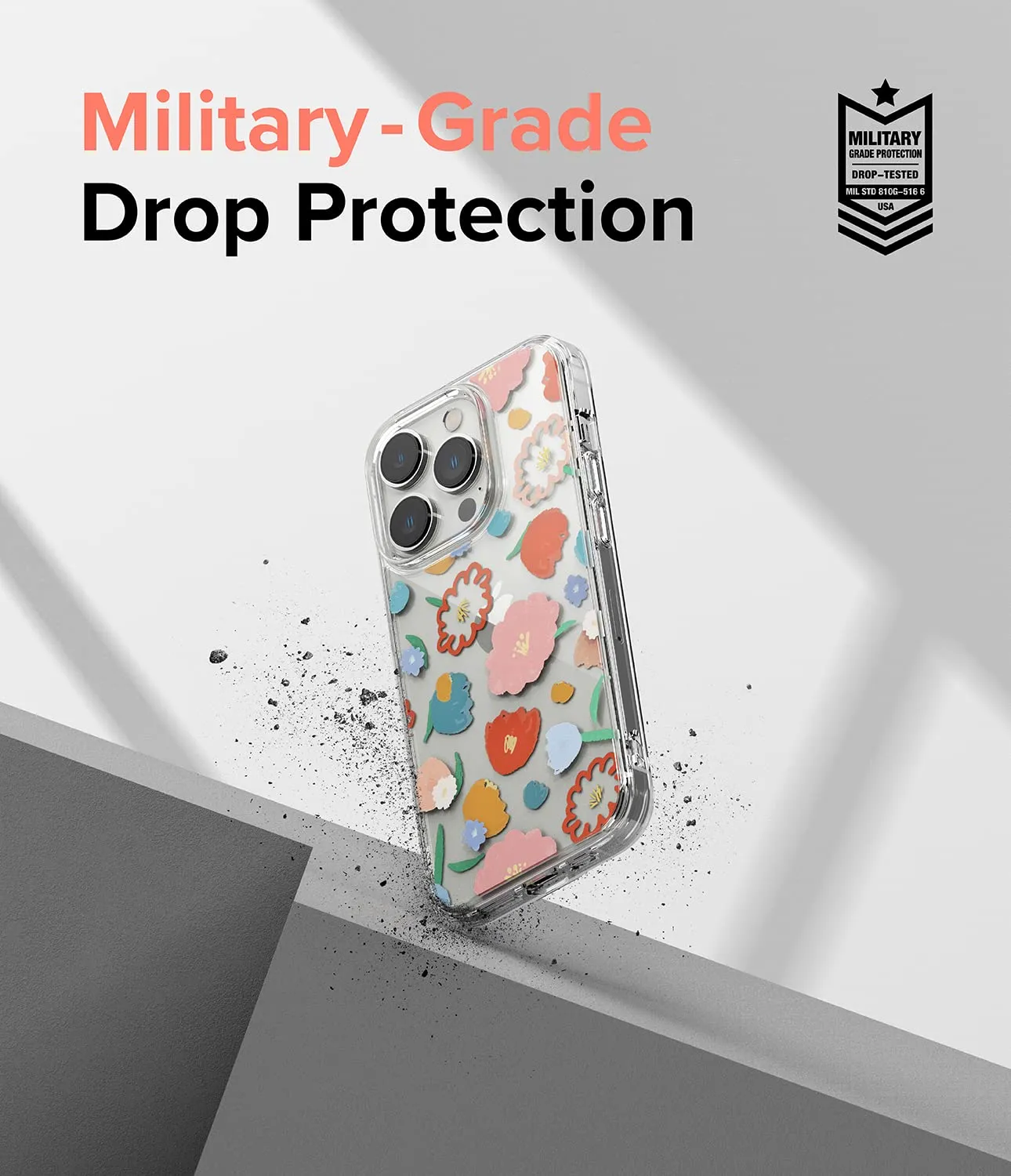 Apple iPhone 14 Pro Max Back Cover Case | Fusion Design - Floral