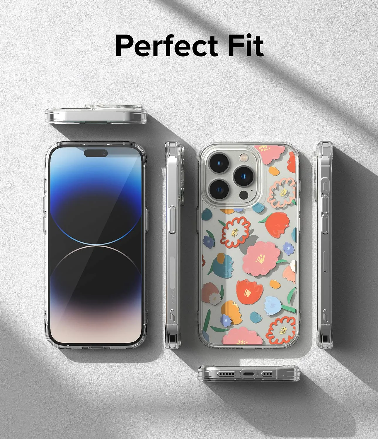 Apple iPhone 14 Pro Max Back Cover Case | Fusion Design - Floral