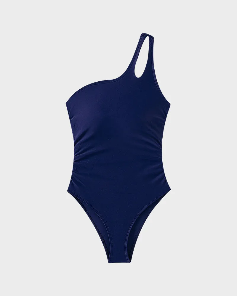 Asymmetrical One-Piece Swimsuit
