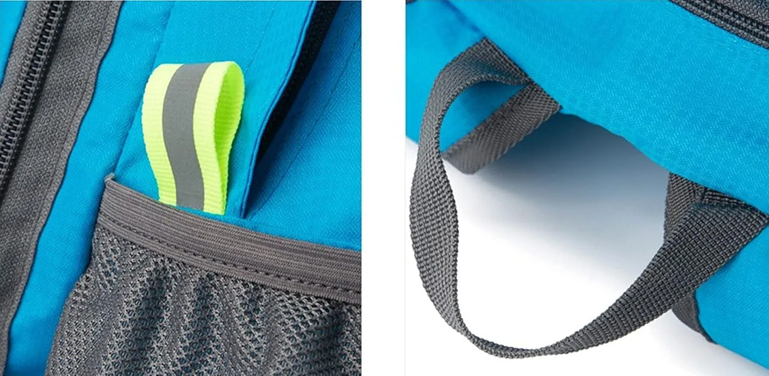 Backpack Packable Foldable Ultra Lightweight Water Resistant Durable Camping Travel Hiking Daypack for Men Women (Green)