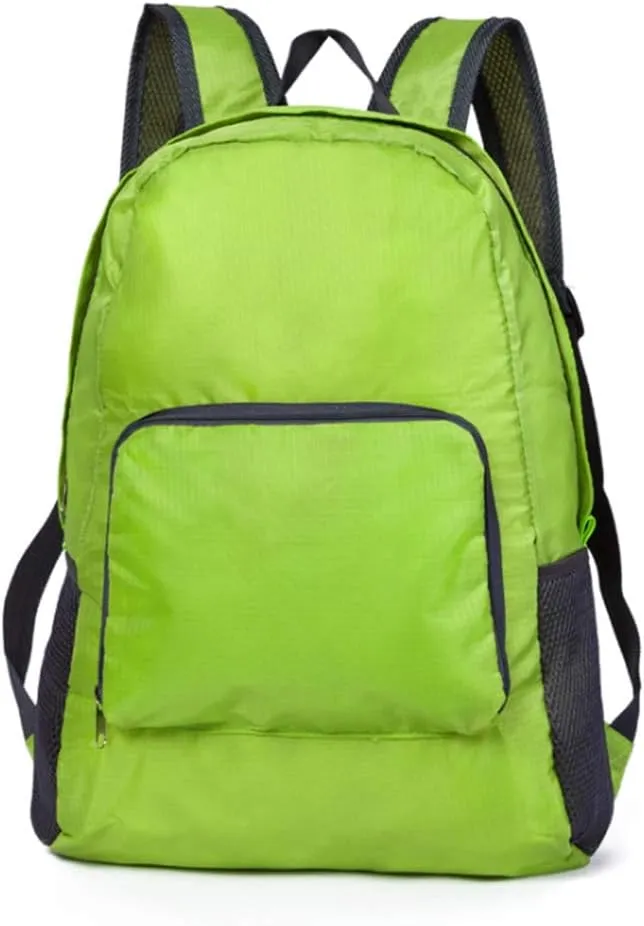Backpack Packable Foldable Ultra Lightweight Water Resistant Durable Camping Travel Hiking Daypack for Men Women (Green)
