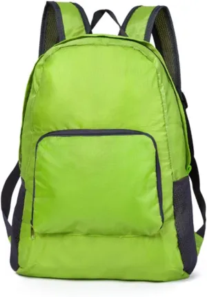 Backpack Packable Foldable Ultra Lightweight Water Resistant Durable Camping Travel Hiking Daypack for Men Women (Green)
