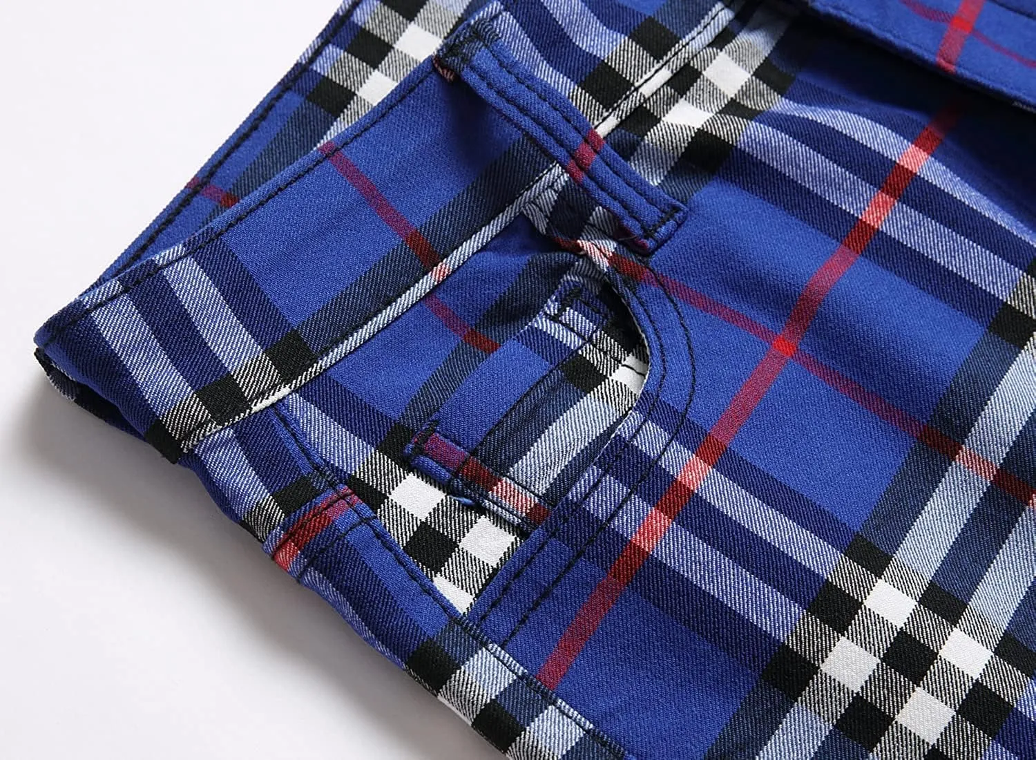 Banana Bucket Plaid Panst Stretch Slim Fit Business Casual Dress Chinos Pants Skinny Mens Dress Pants