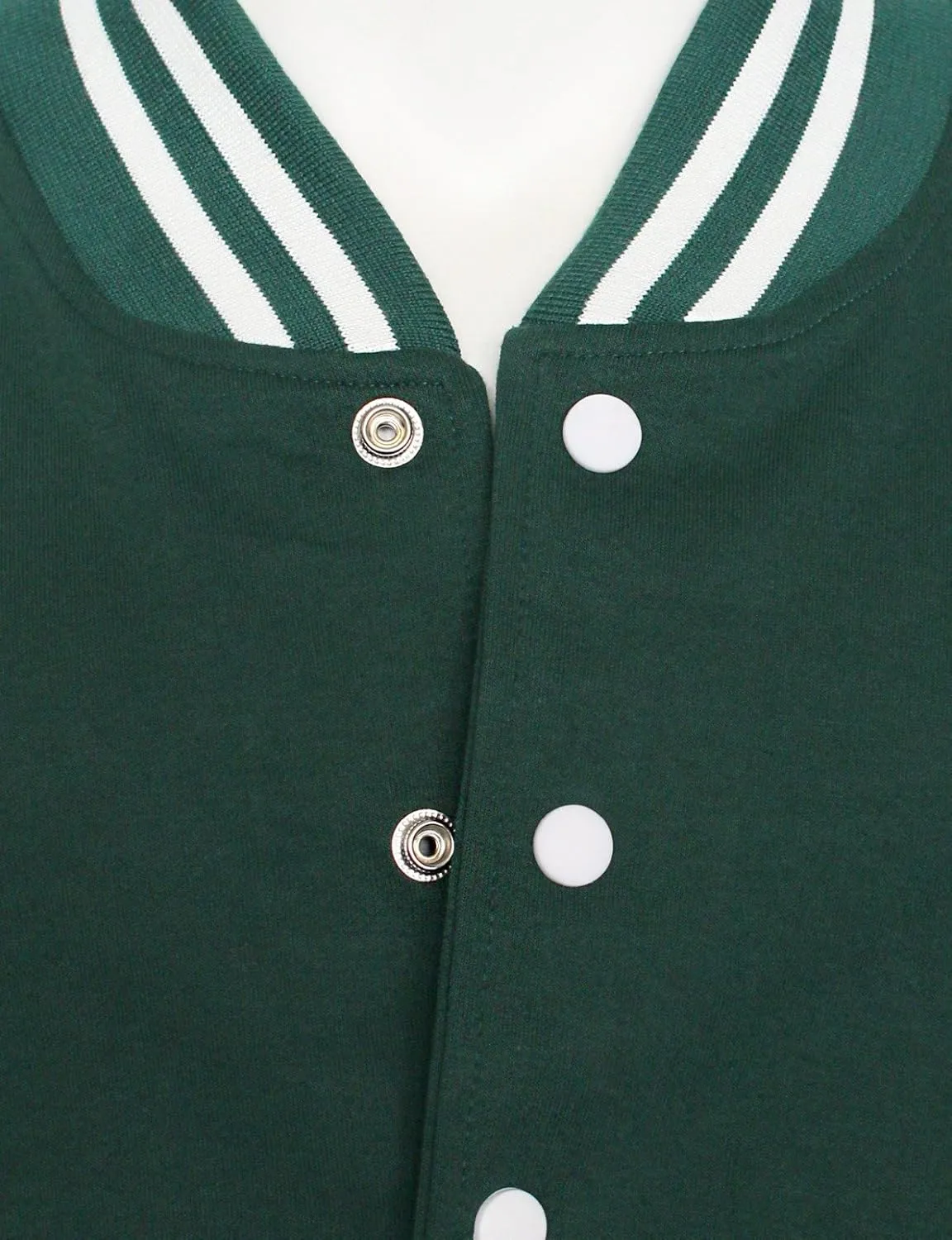 Baseball Jacket - Varsity Cotton Letterman Jacket in 8 Colors