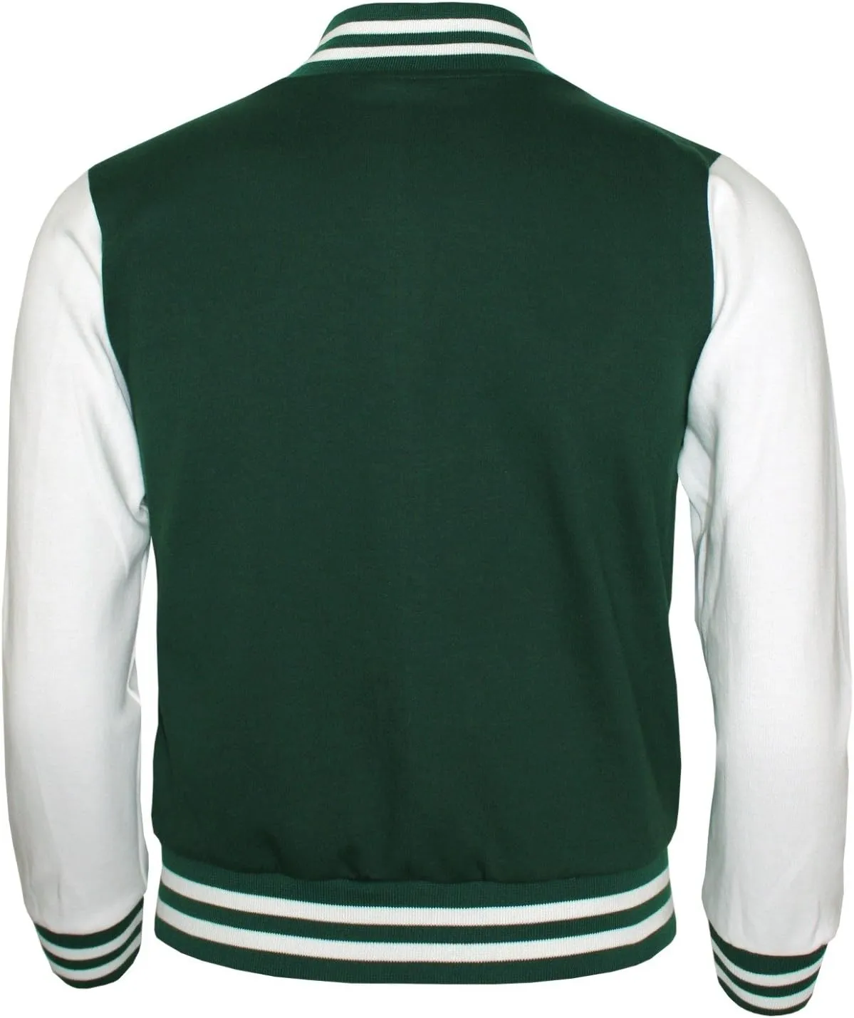 Baseball Jacket - Varsity Cotton Letterman Jacket in 8 Colors