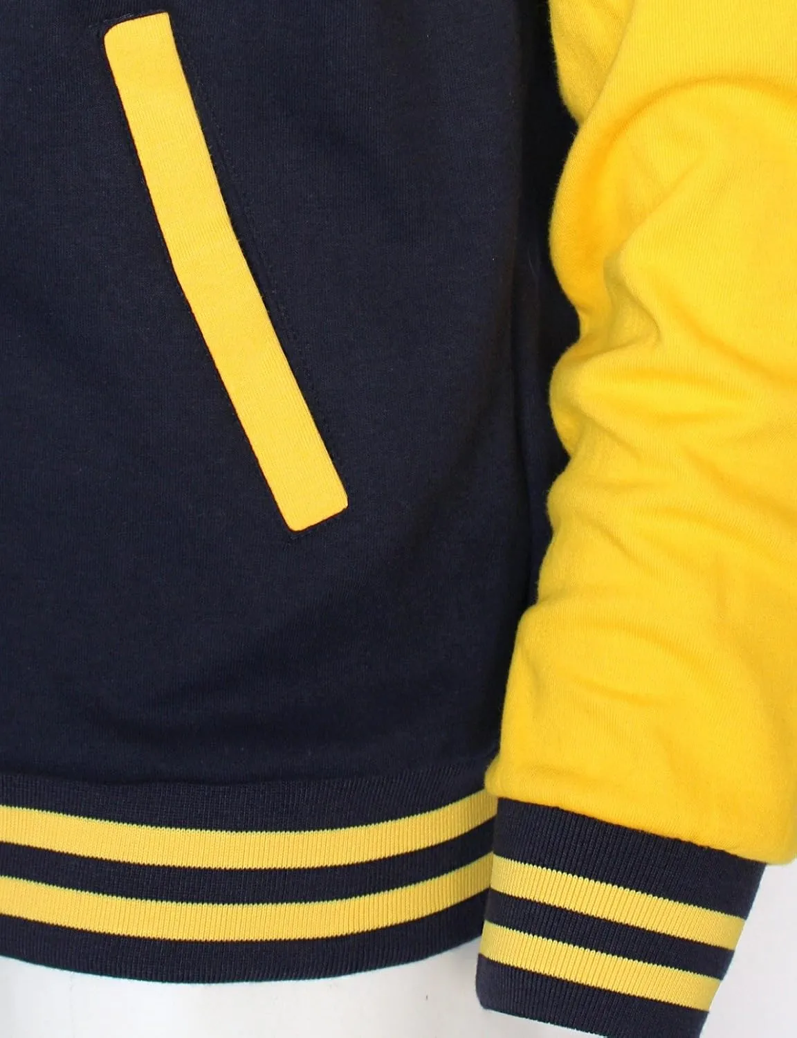 Baseball Jacket - Varsity Cotton Letterman Jacket in 8 Colors
