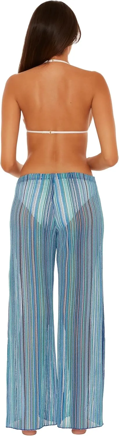 BECCA Seaside Harem Pants, Casual, High Side Slits, Beach Cover Ups for Women