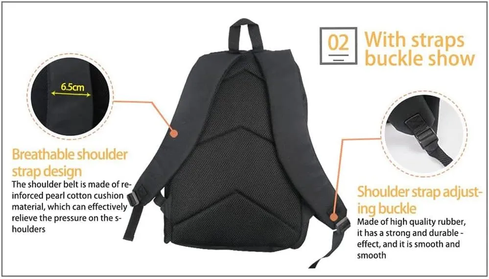 Beginterest Wolf Backpack Bookbags Durable 15.6 Inch Laptop Backpack for Elementary School Students