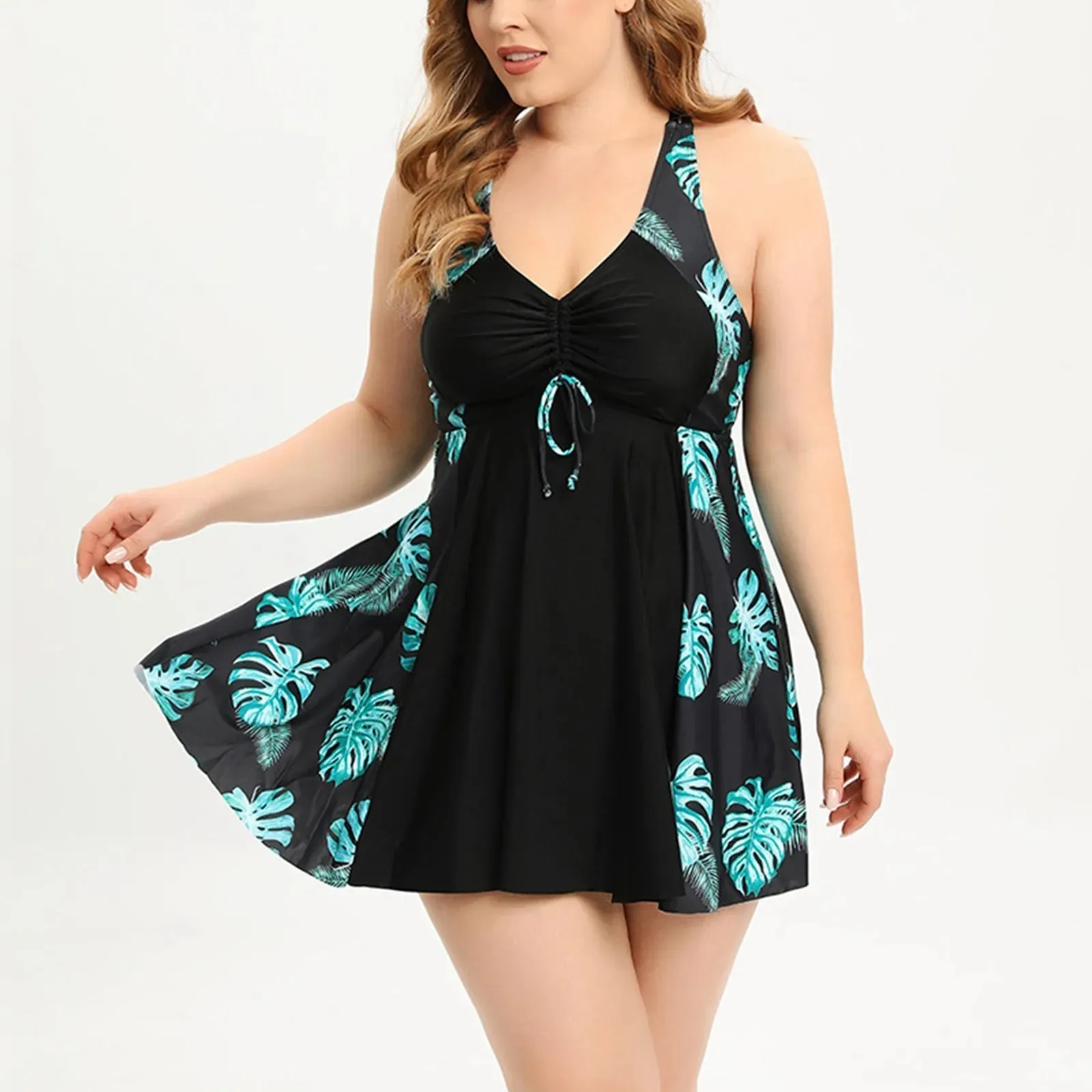 Big Flower Tankini Set for Women - Stylish Summer Swimsuit