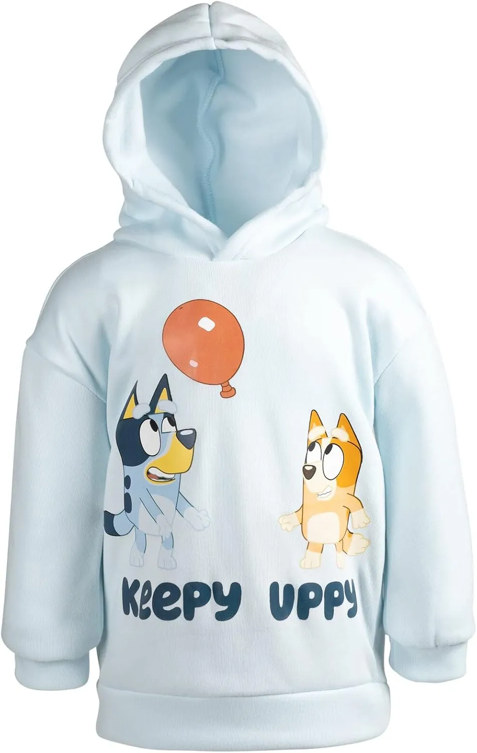 Bluey Fleece Pullover Hoodie and Pants Outfit Set Toddler to Little Kid Sizes (2T - 7-8)