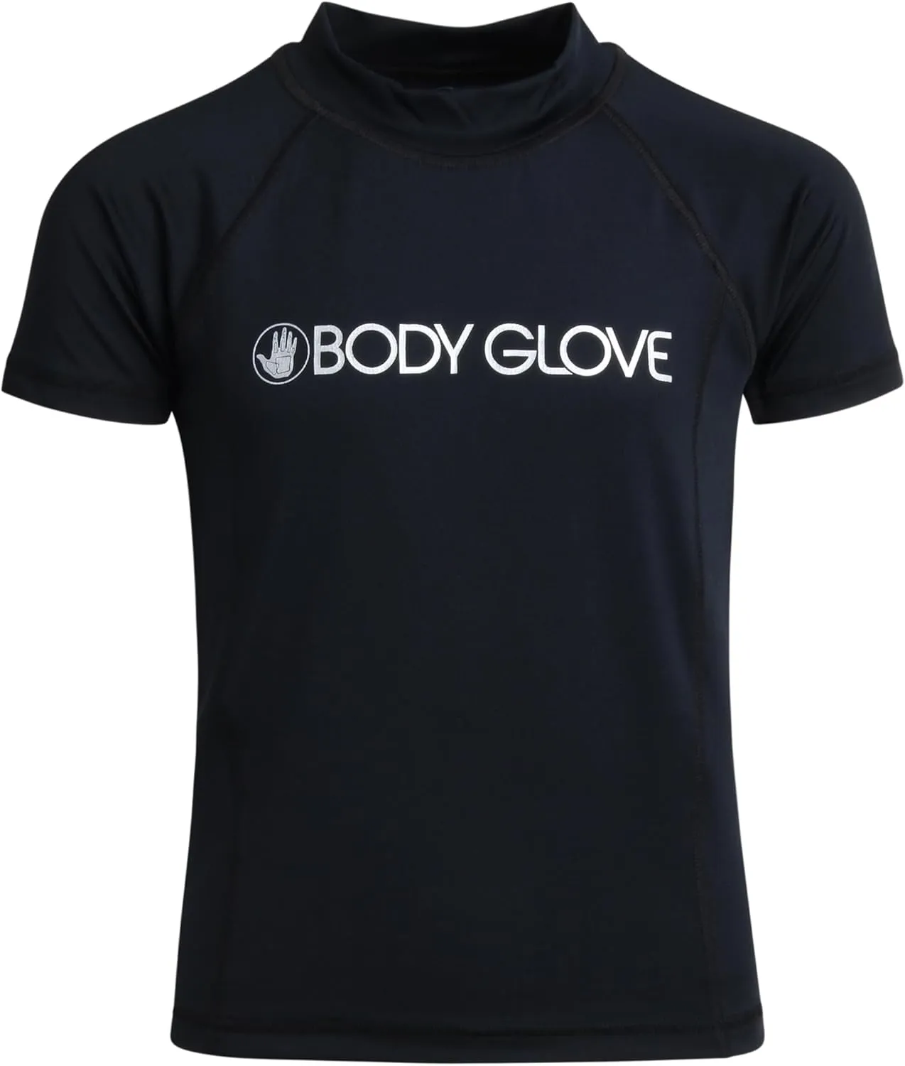 Body Glove Boys Swim Shirt - 2 Pack UPF 50  Quick Dry Sun Protection Short Sleeve Rash Guard for Boys Kids Swimwear (2T-14)