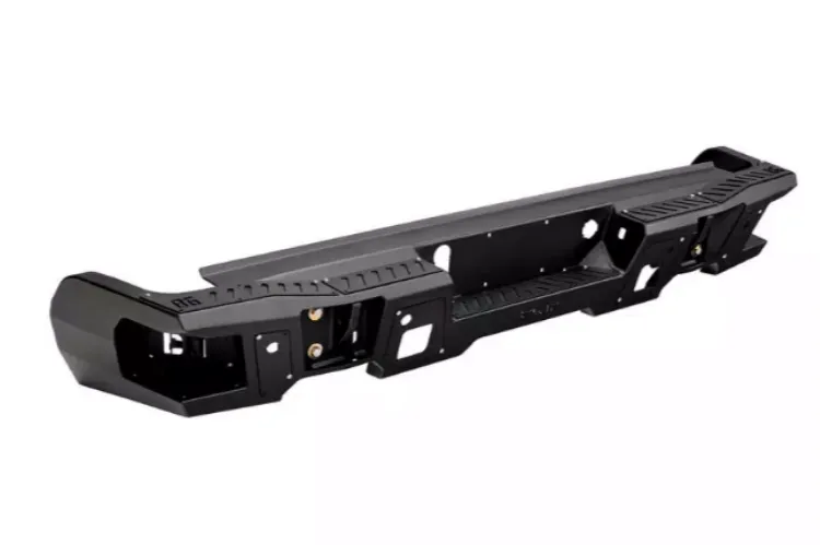 Bodyguard DFC19ANLT GMC Sierra 1500 2019-2022 A2 Rear Bumper No Sensor Light Cutouts