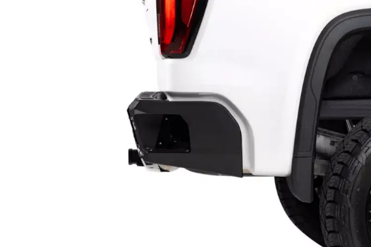 Bodyguard DFC19ANLT GMC Sierra 1500 2019-2022 A2 Rear Bumper No Sensor Light Cutouts