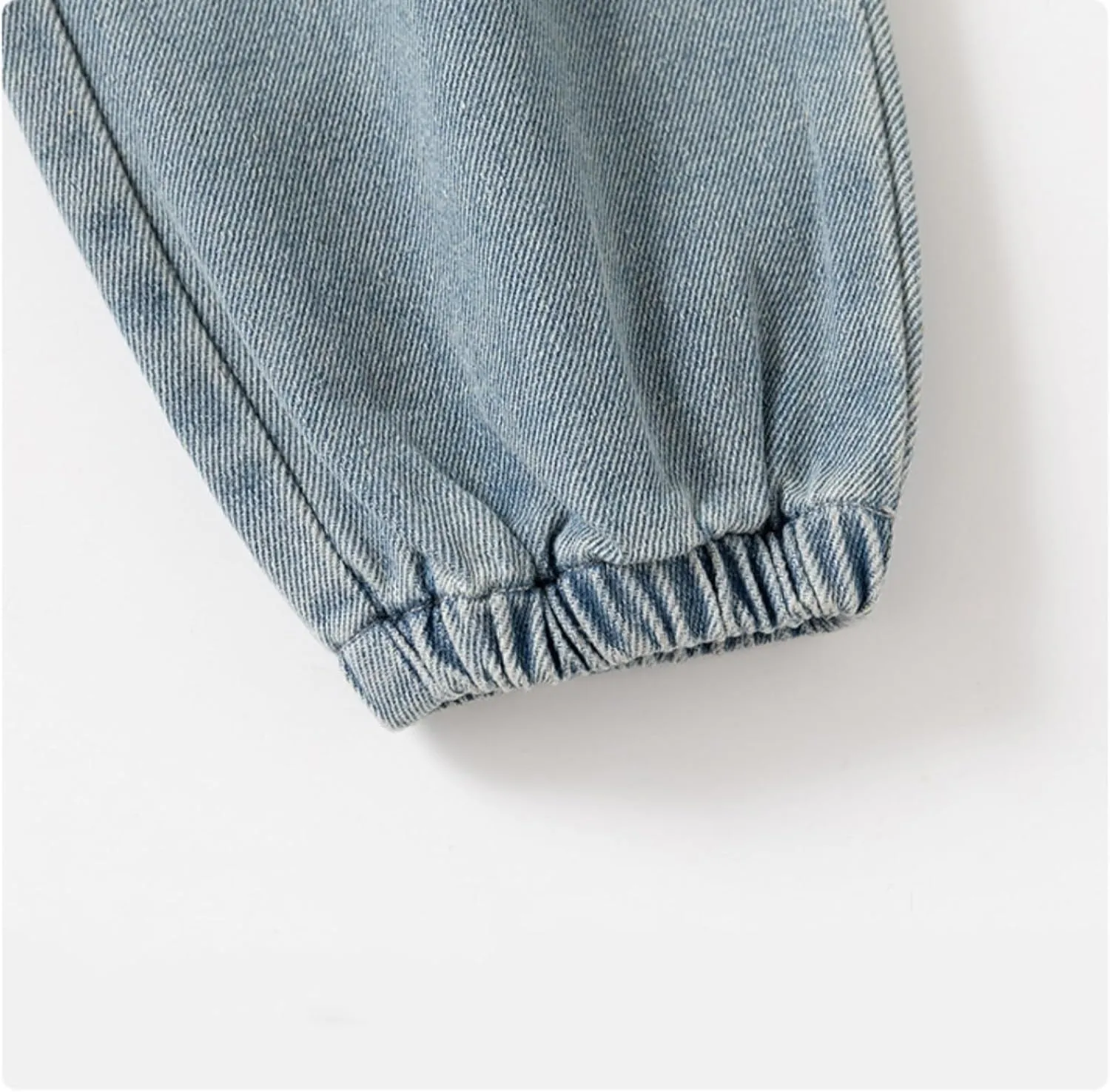 Boys and Toddlers' Pull on Cargo Pants Elastic Waisted Baggy Jeans Cargo Jeans Harem Pants Baby Sweatpants Joggers