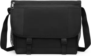 Briefcase Men Water-Resistant Laptop Messenger Bag Crossbody Day Bag For Up To 15.6 Inch Laptop