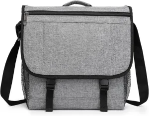 Briefcase Men Water-Resistant Laptop Messenger Bag Crossbody Day Bag For Up To 15.6 Inch Laptop