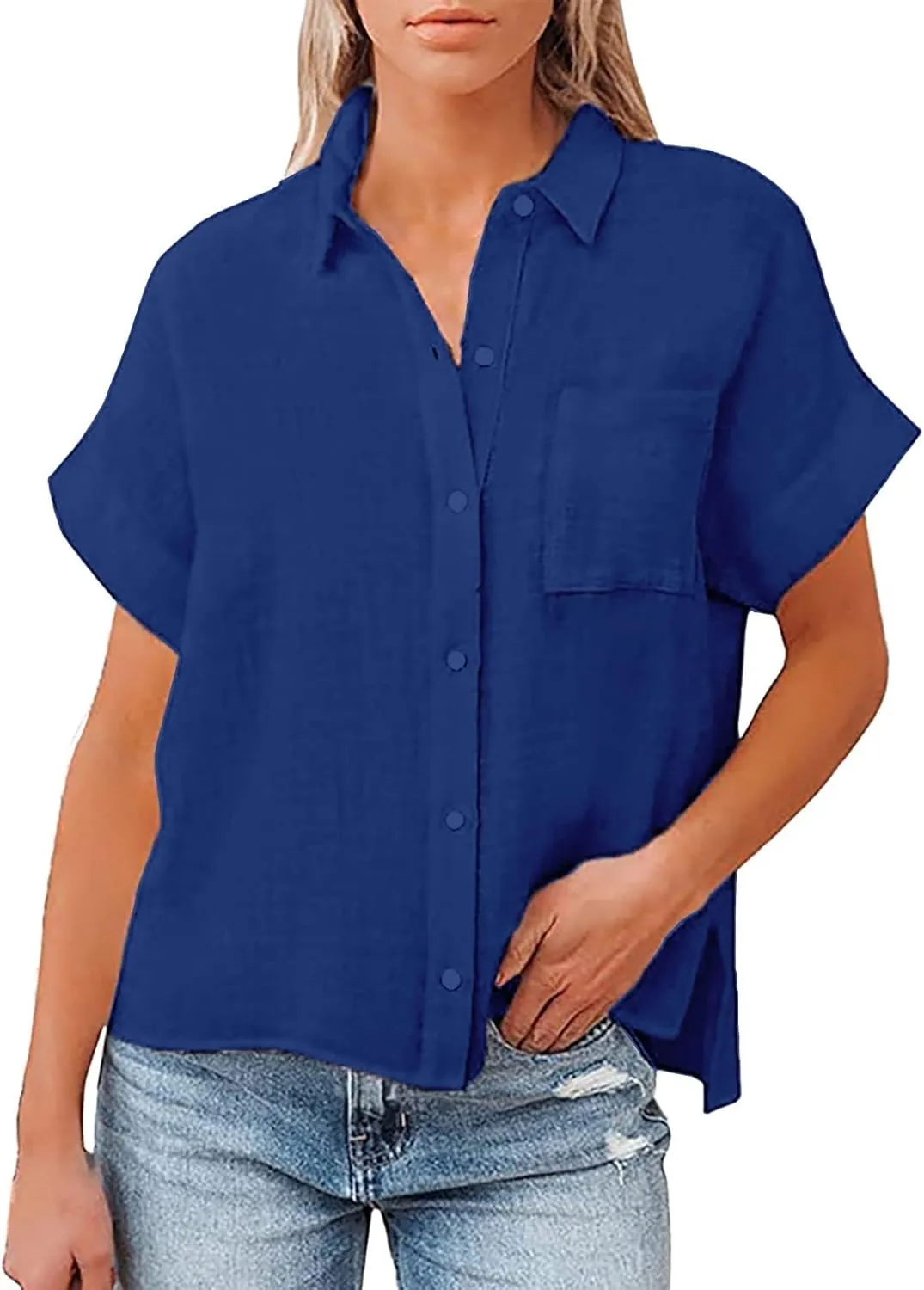 Camisa Blanca De Lino para Mujer Men's Linen Shirt Long Sleeve Big and Tall Shirts for Men 3XLt