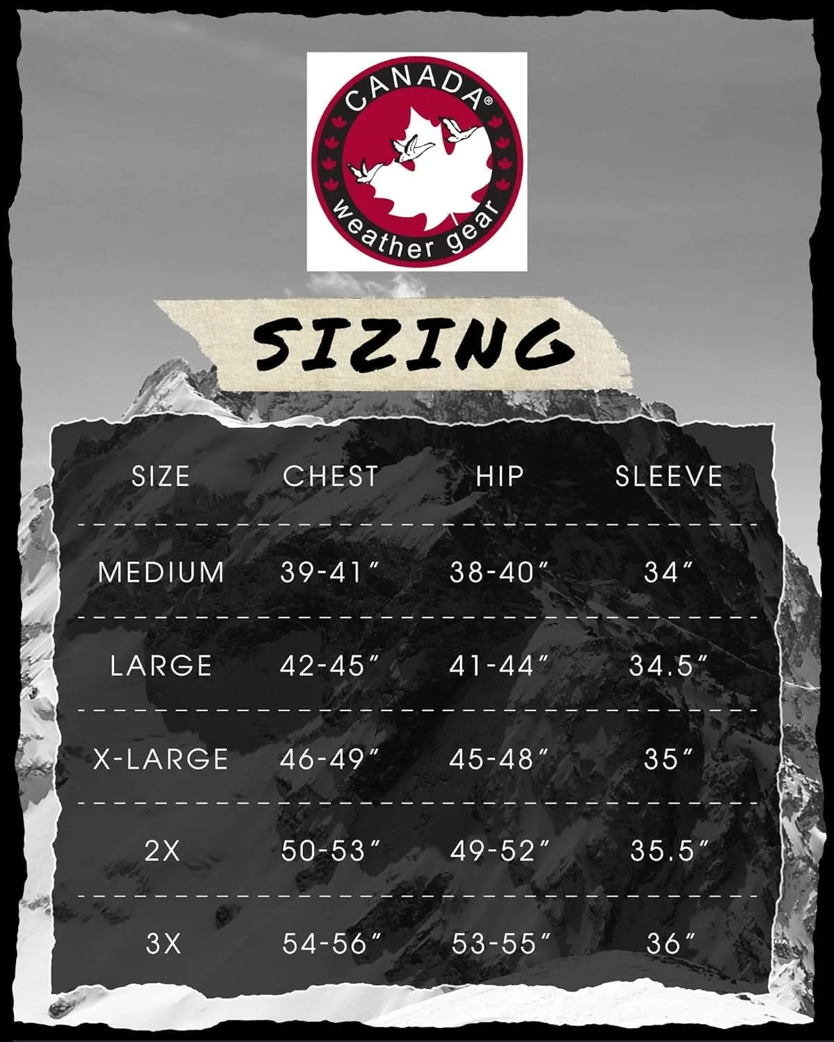 CANADA WEATHER GEAR Mens Big & Tall Winter Jacket - Heavyweight Bomber Parka Coat Jacket for Big and Tall Men (Sizes: M-5X)