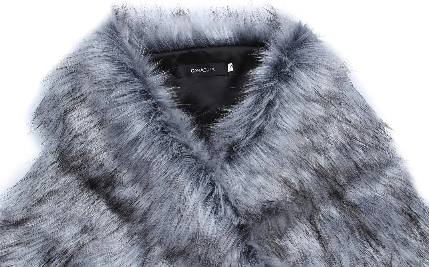 Caracilia Faux Fur Shawl Wrap Stole Shrug Winter Bridal Wedding Cover Up