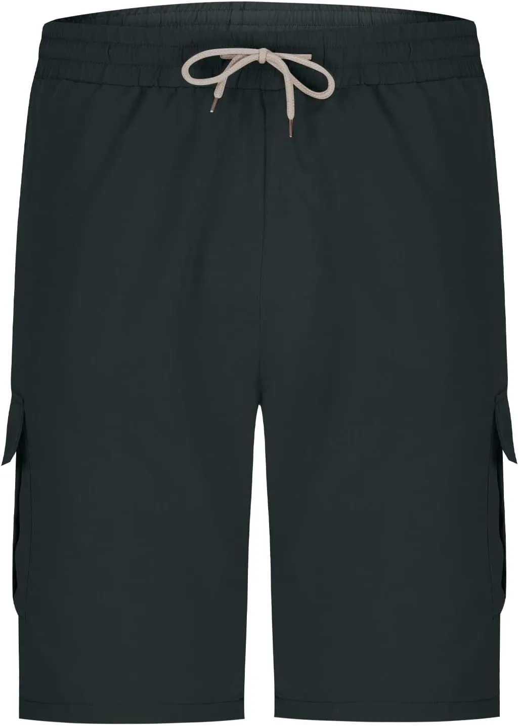 Cargo Shorts for Men Stretch Waist Quick Dry Lightweight Outdoor Hiking Shorts with Pockets
