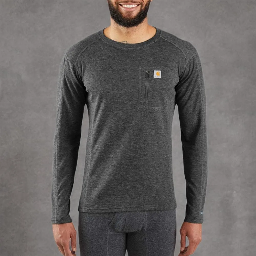 Carhartt Men's Force Heavyweight Thermal Base Layer Long Sleeve Pocket Shirt