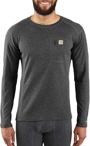 Carhartt Men's Force Heavyweight Thermal Base Layer Long Sleeve Pocket Shirt
