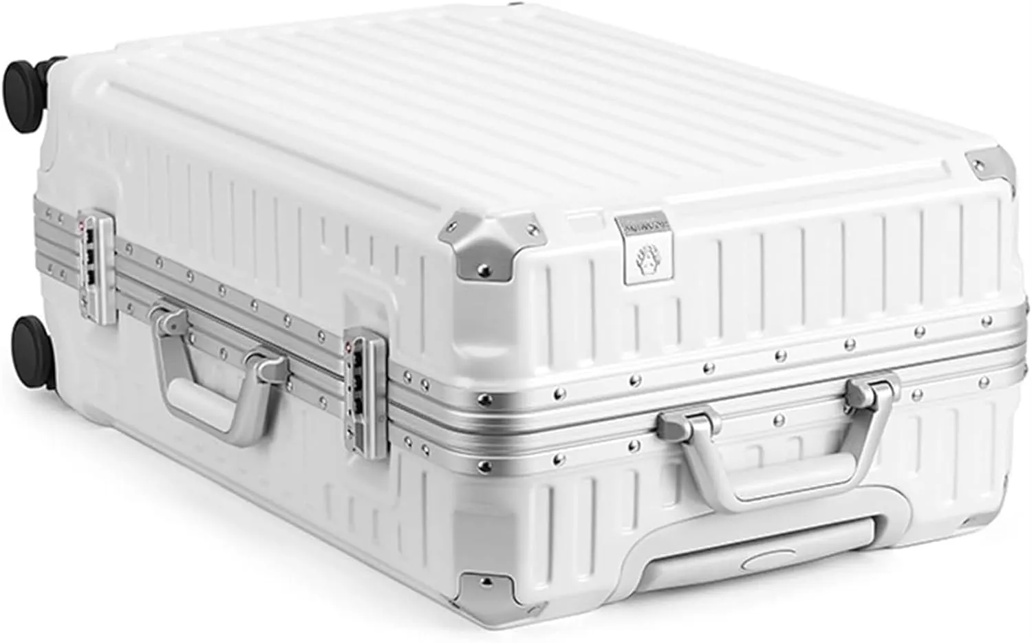 Carry-On Suitcase Hard Shell Luggage With Aluminum FrameNo Zipper Suitcase With Spinner Wheels Luggage Carry On (Color : D, Size : 28in)