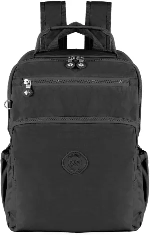 Casual Lightweight Travel Laptop Backpacks Water Resistant Large for Men Women Packback Daypack, Fits 15.6 Inch
