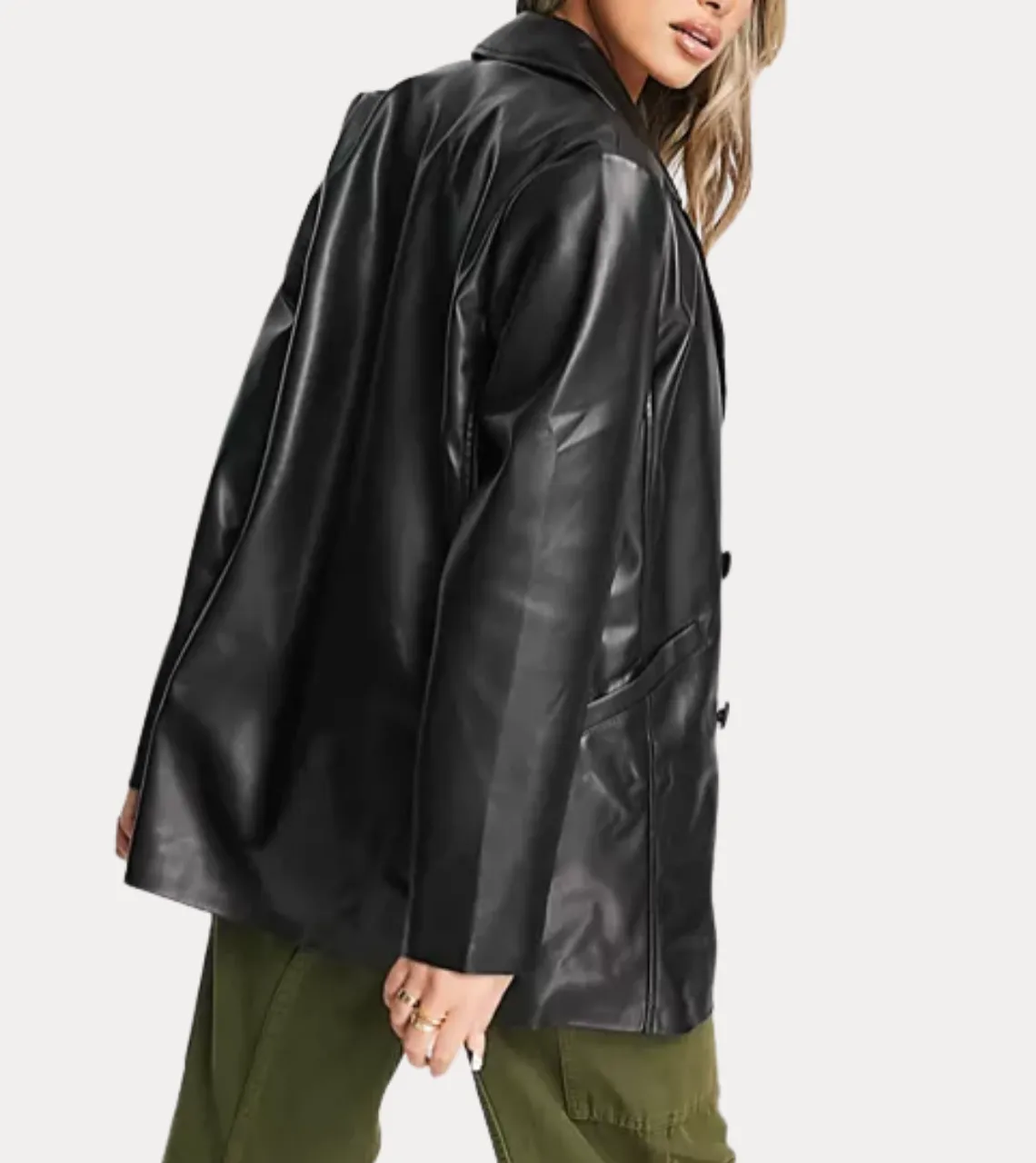 Chantelle Women's Leather Blazer