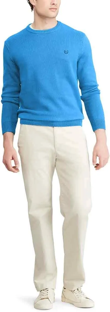 Chaps Men's Classic Fit Cotton Crewneck Sweater