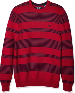 Chaps Men's Classic Fit Cotton Crewneck Sweater