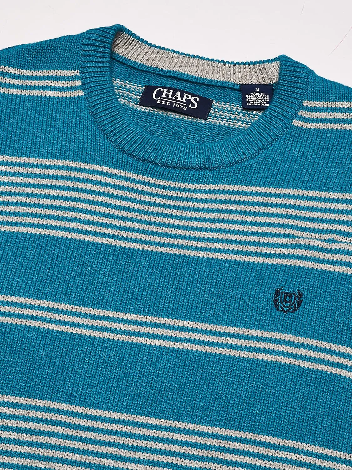 Chaps Men's Classic Fit Cotton Crewneck Sweater
