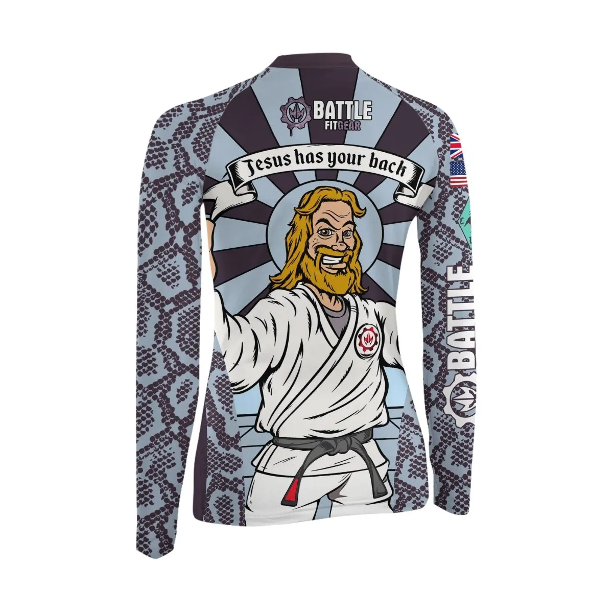 Choking Hazard Women's Long Sleeve Rash Guard