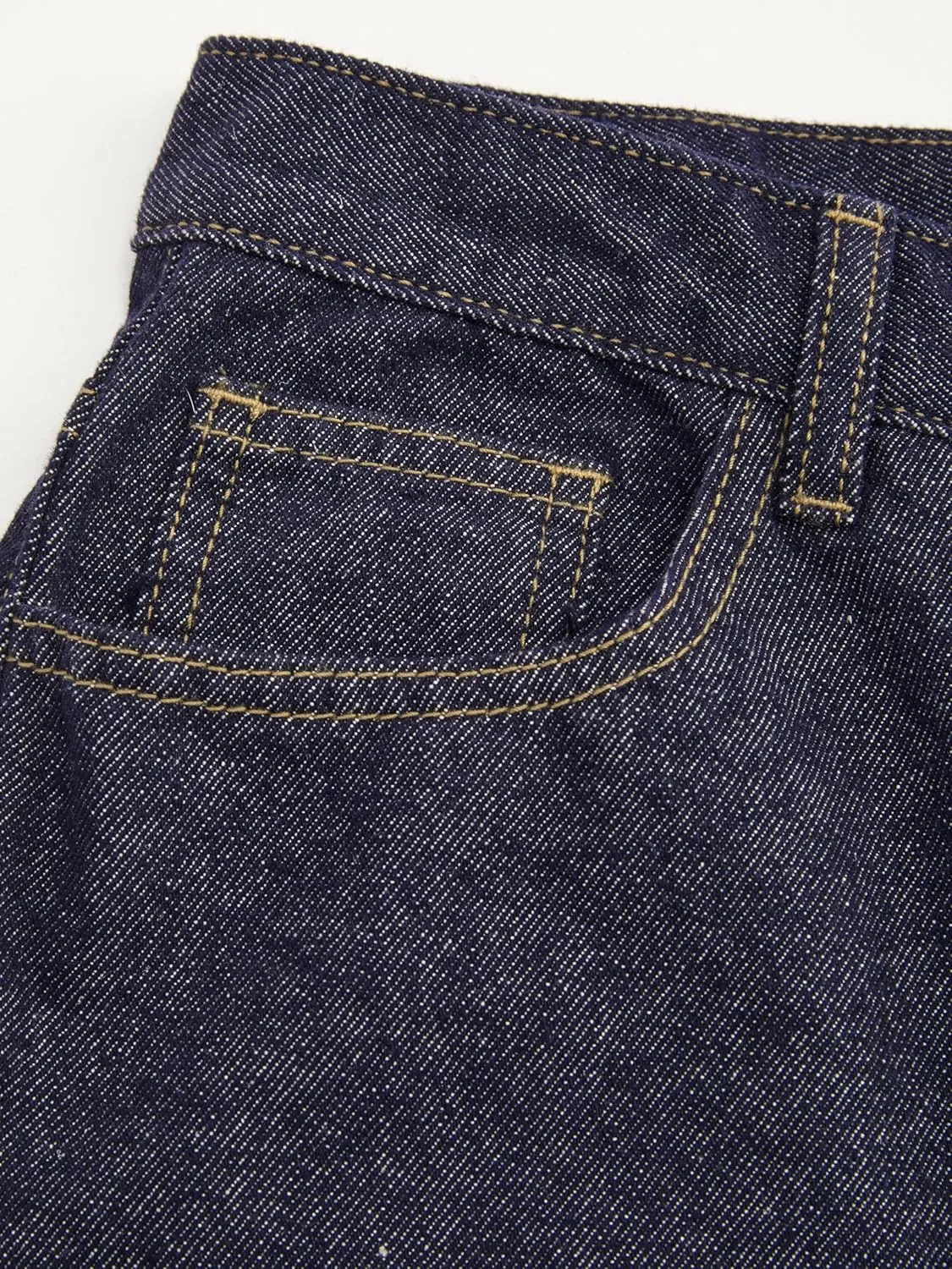 CIDER Denim Basic Ripped Jeans