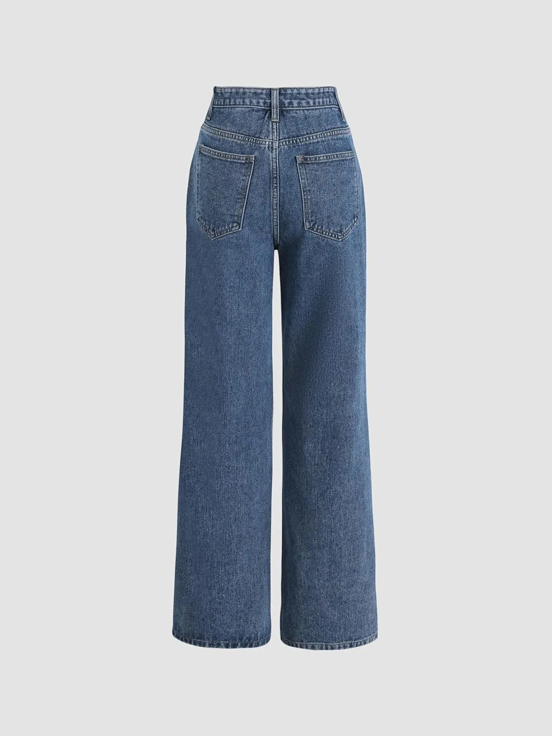 CIDER Denim Basic Ripped Jeans
