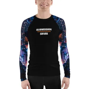 City Lights ~ Men's BJJ Rash Guard