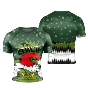 Clinch Santa Clause Short Sleeve Rash Guard